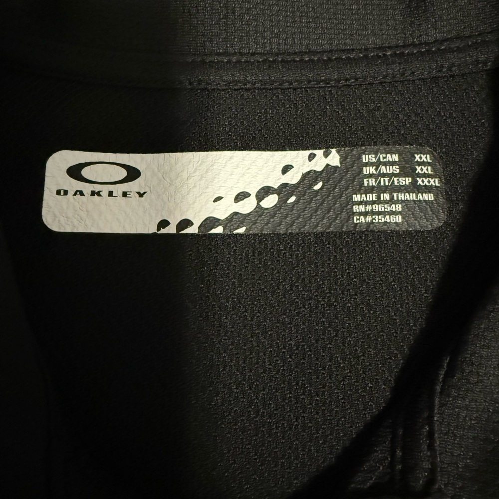 Oakley Men's Black Polo Shirt - Picture 4 of 6